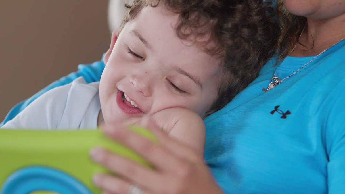 "It gives your kid a chance to fight another day." We play – and fight – for Titus and all the patients and families of @AmFam Children's Hospital at UW Health.