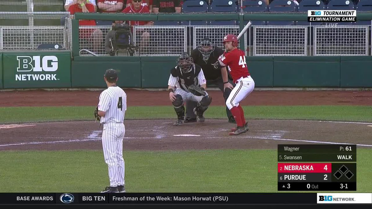 GABE SWANSEN DID NOT MISS.