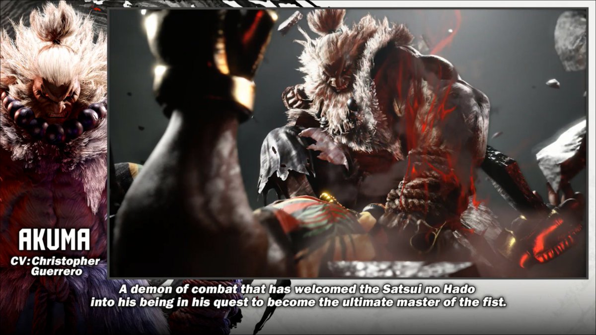 Akuma, the Raging Demon. 🕯️ Likes: Unknown 🕯️ Hates: Unknown You have been warned.