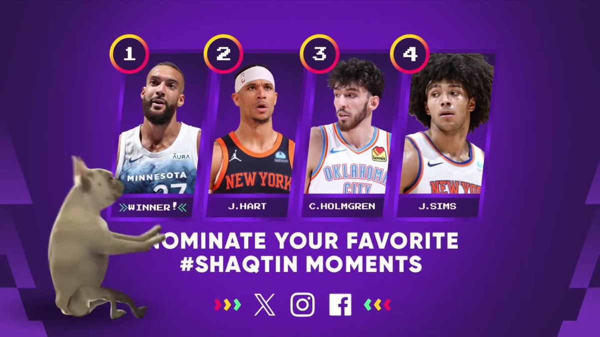 "Is this what Ant meant by, 'Bring ya ass?'" 😂😭 Rudy Gobert's slip wins this week's #Shaqtin! 💀