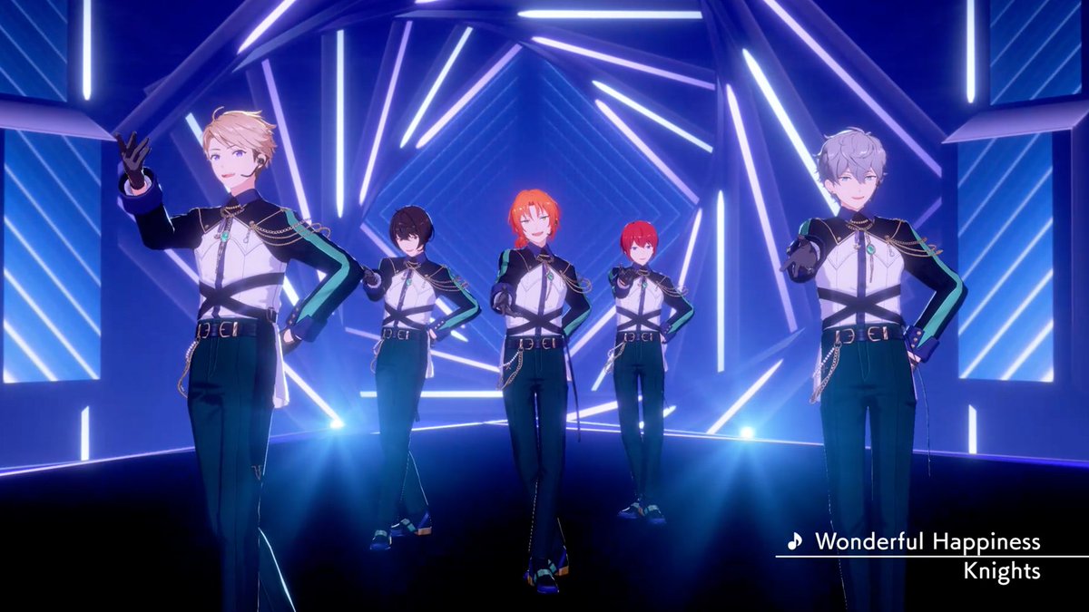 【お知らせ】 5月24日15時に『Knights』が歌う『Wonderful Happiness』をライブ楽曲に追加予定✨ アプリでの登場に先行して『Wonderful Happiness』のMVを公開します❗ MVはあんスタチャンネルでも公開していますので是非チェックしてみてください🎶 #あんスタ