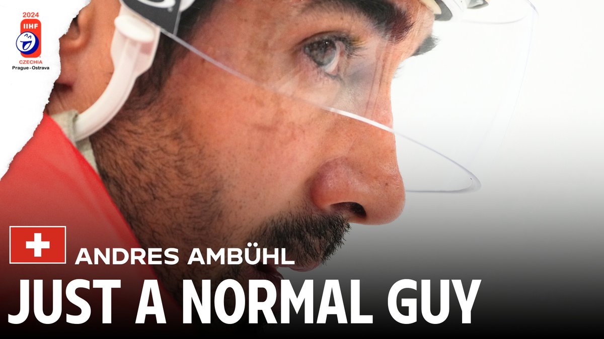 Andres Ambühl is a Swiss hockey legend and a record holder for most games played at IIHF #MensWorlds ever.🇨🇭 But he's also son of a farmer and just a normal guy.👍 Swiss Ice Hockey Watch his full story on YouTube ▶️