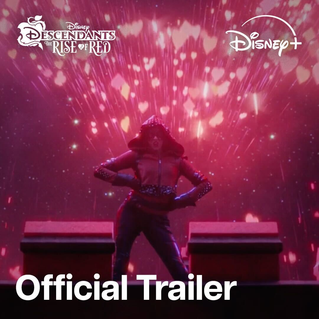 Official trailer for ‘Descendants: The Rise of Red,’ premiering July 12th on Disney+.