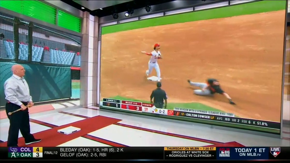 Masyn Winn is riding a 13-game hitting streak for the St. Louis Cardinals to go with a cannon of an arm 😳 #MLBCentral | #ForTheLou