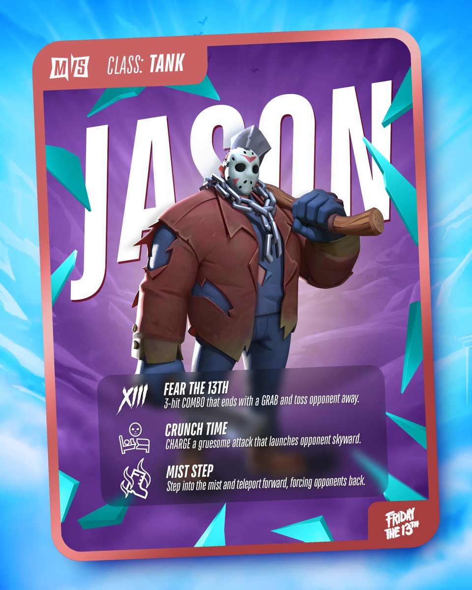 You can't hide from Jason! #MultiVersus