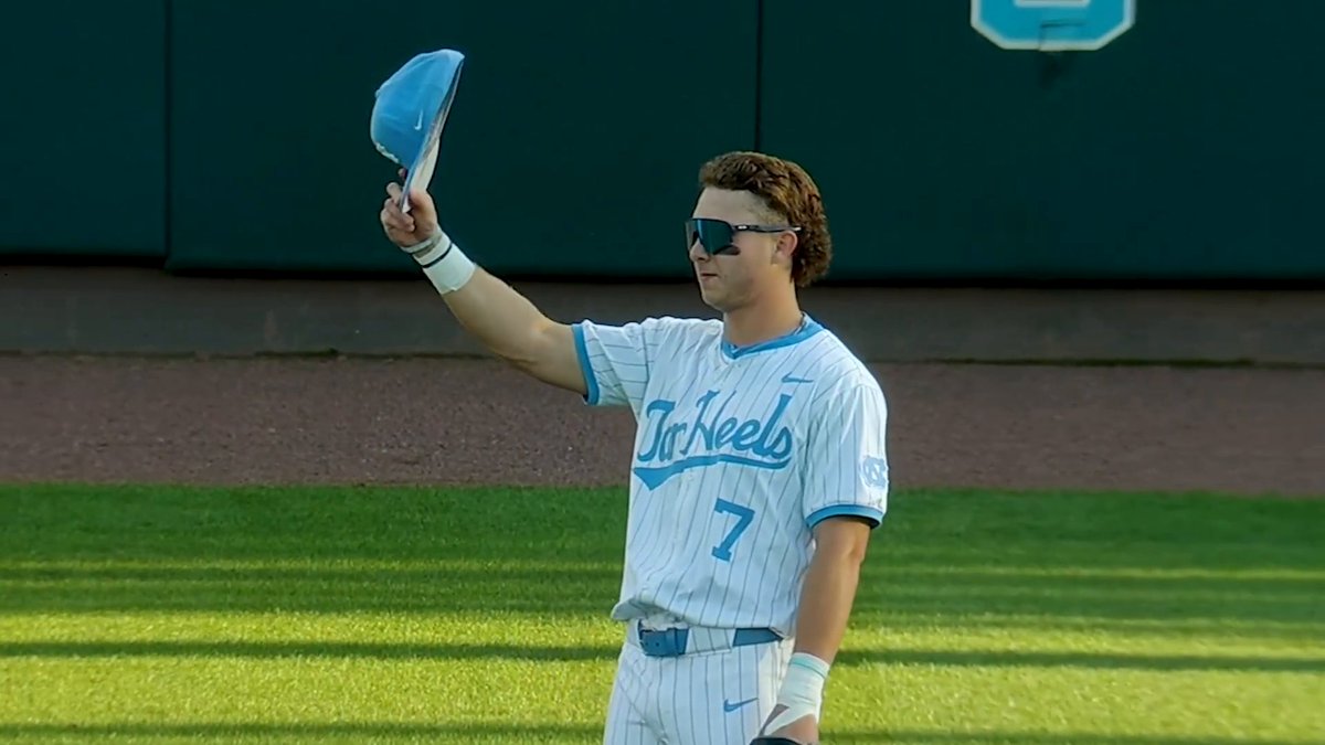 "He's going to go down as a Carolina legend." Carolina Baseball's HR king Vance Honeycutt's game will be remembered for years to come 👑