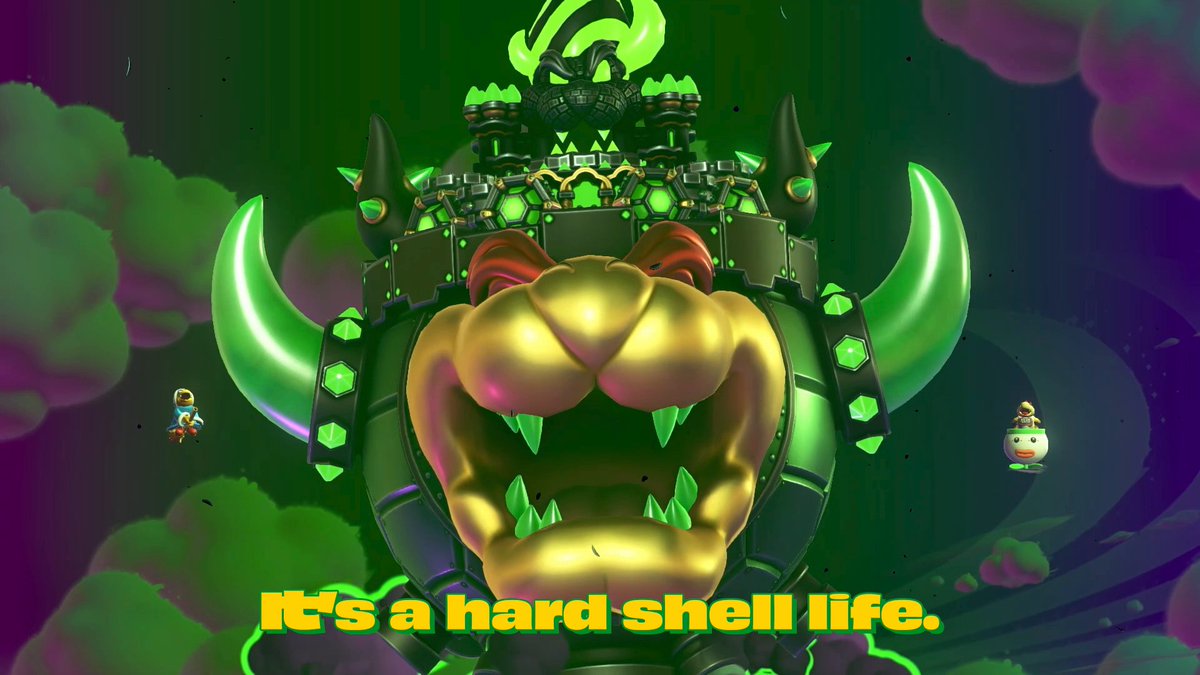 From transforming into a castle, to getting his wedding crashed, to thwarting Mario’s plans! Being #Bowser ain’t easy.