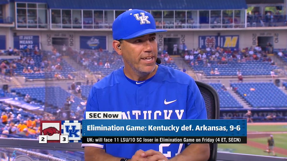 "He's the best coach I think I've ever had in my life." Ryan Waldschmidt on Kentucky Baseball's Nick Mingione 🥹