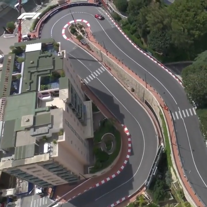 Monaco race weekend loading 🟥🟥🟥🟥⬜️ #F1 #MonacoGP Mercedes-AMG