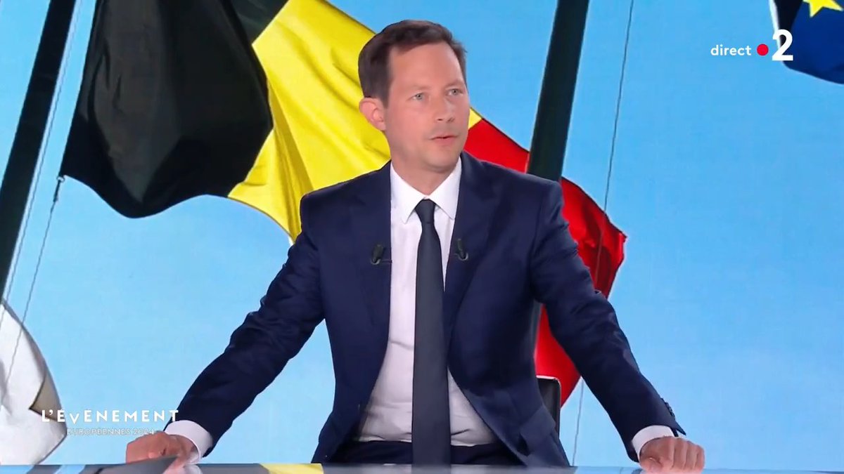 Je voudrais commencer par vous dire que j'ai hésité à venir ce soir. #LEvenement #France2 #Européennes2024