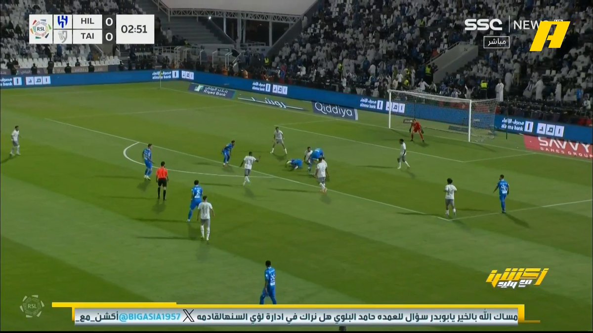 محمد فودة: -د 3 لا يوجد ضربة جزاء للهلال - د 44 هدف الهلال صحيح - د 46 لا يوجد ضربة جزاء للهلال - د 59 يجب احتساب مخالفة على لاعب الهلال - د 74 قرار صحيح بعدم انذار ناصر الدوسري #أكشن_مع_وليد #الهلال_الطائي يعرض الآن مجانا على شاهد