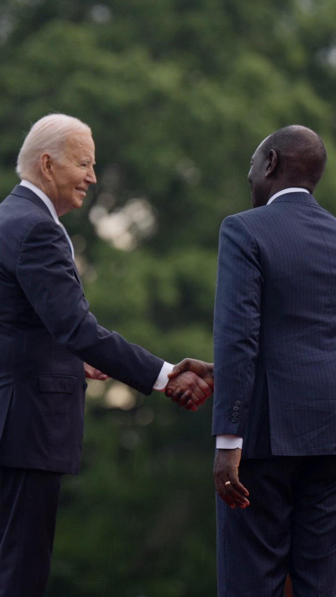 A celebration of 60 years of partnership between the United States and Kenya โ and to many more years of partnership.