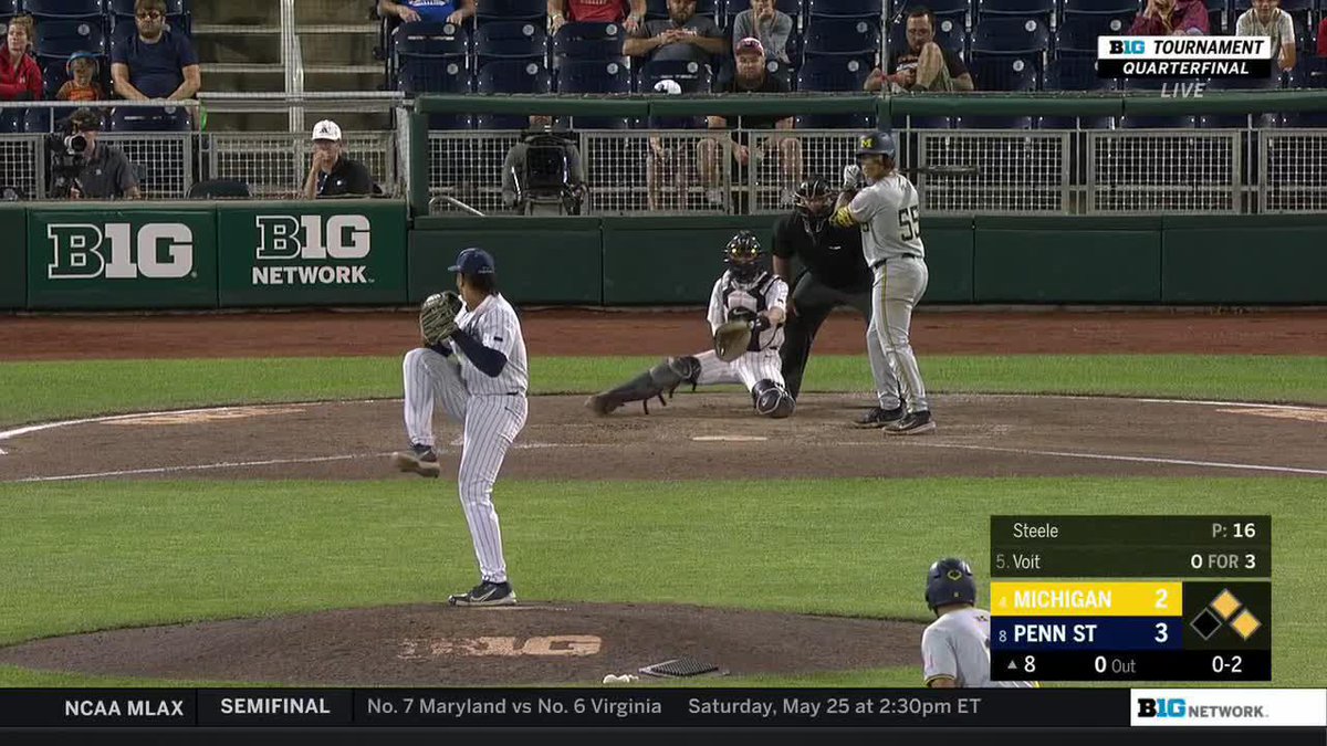 WE LIKE THAT!!! MITCH VOIT 422 FOOT HR ! #GoBlue