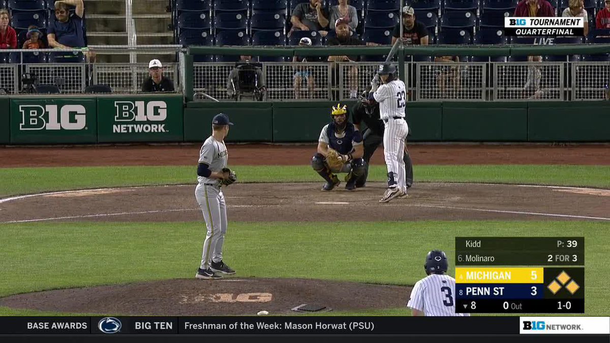 BRYCE MOLINARO!!! GRAND SLAM!!! B8 | PSU 7, MICH 5 #WeAre