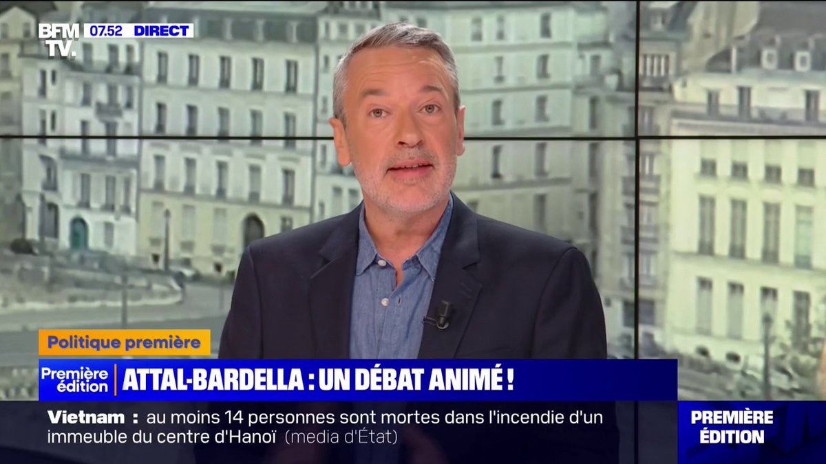 "La victoire nette" de Gabriel Attal face à Jordan Bardella, lors de leur premier débat L'édito de Matthieu matthieucroissandeau
