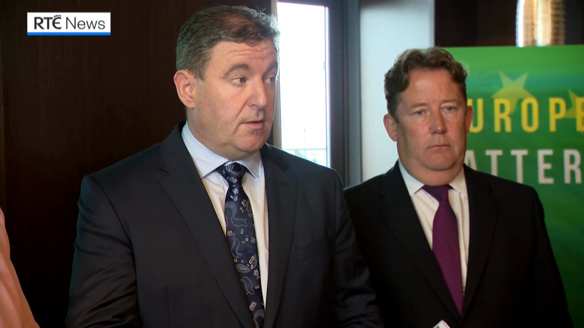 A row broke out between the Fianna Fáil leader Micheál Martin and European candidate Niall Blaney at a press conference in Dublin today. Mr Blaney accused the party leadership of not giving the 'same support' to his campaign |