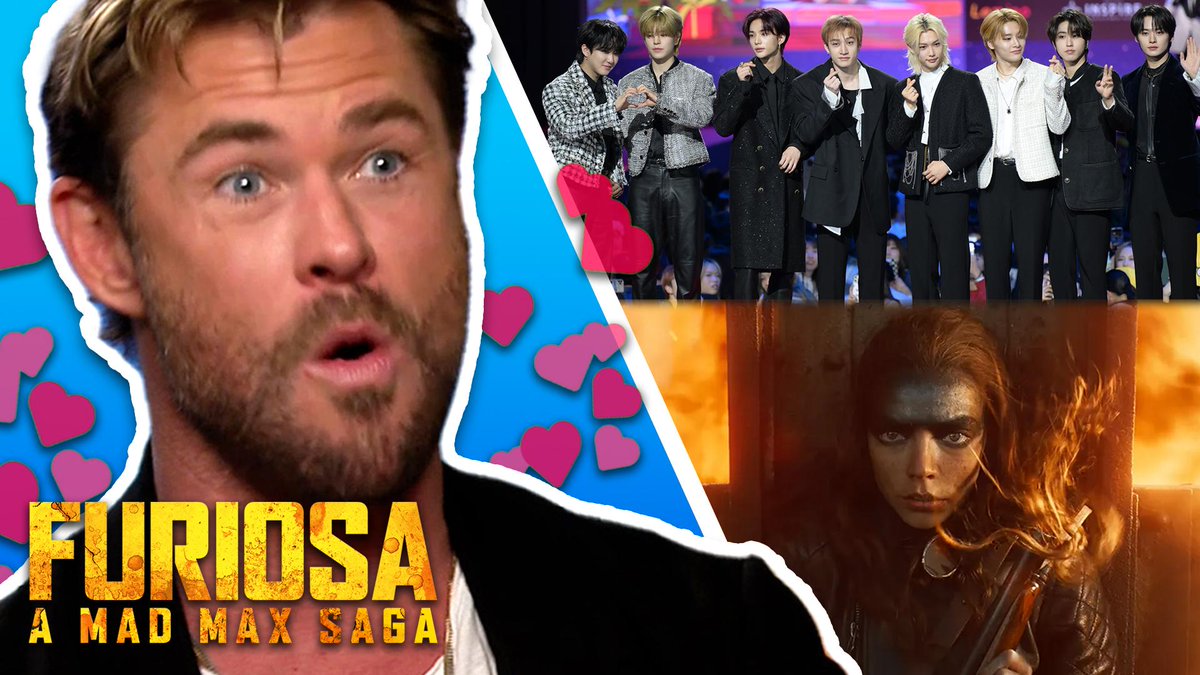 Chris Hemsworth Loves Stray Kids! | Furiosa: A Mad Max Saga