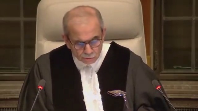 In breaking news, the International Court of Justice, citing the Genocide Convention, orders Israel to halt its offensive in Rafah, let humanitarian aid into Gaza and allow investigators into the besieged territory.