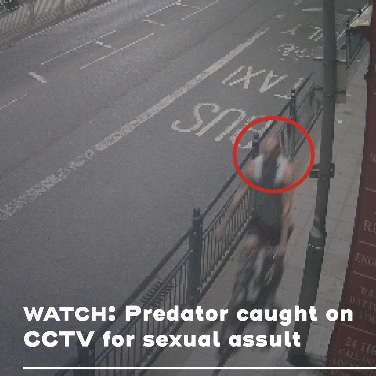 WATCH: Newly-released footage shows the moment a man is arrested just minutes after sexually assaulting a woman in the street. Michael Gallagher dragged his victim behind a wall as part of the horrific attack in Darlington.