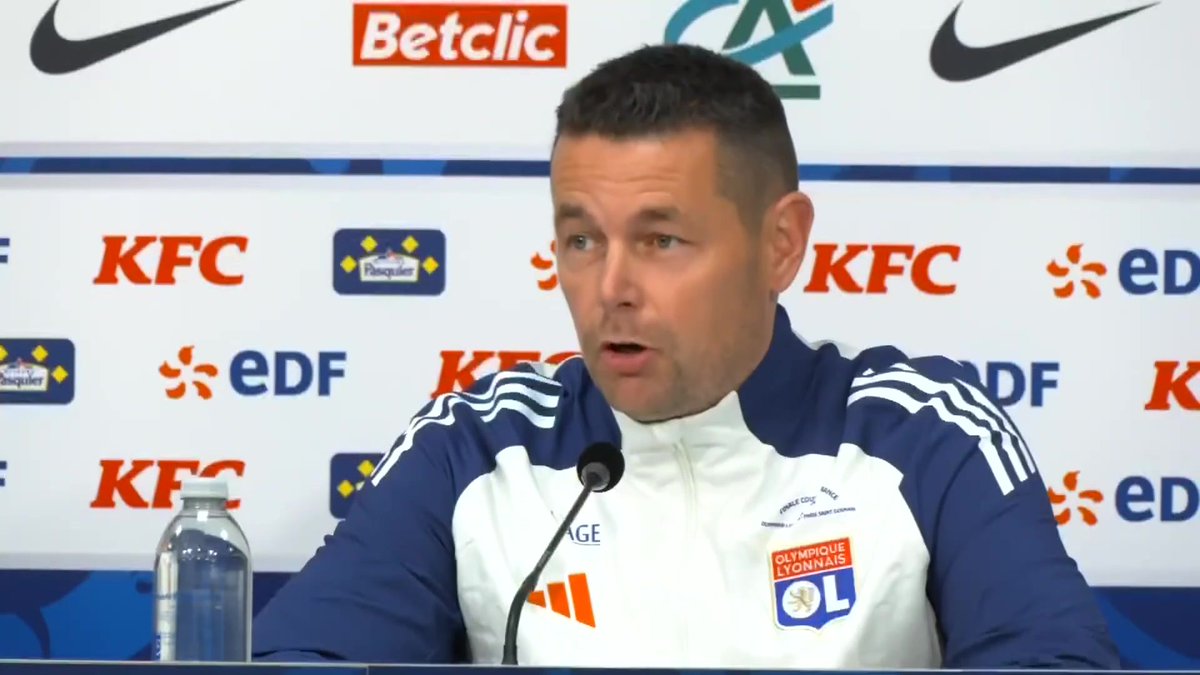 💬 Pierre Sage avant OL-PSG : « Peu importe si la finale est rationnelle ou irrationnelle, si la fin est positive pour nous, on prend ! » #OLPSG