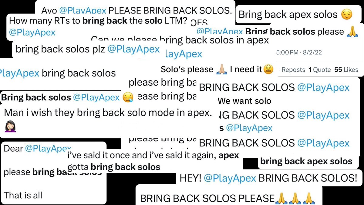 It's back and better than ever 🔥 Here's to everyone who has clutched it up in Solos and is flexing that 20 kill badge 👏