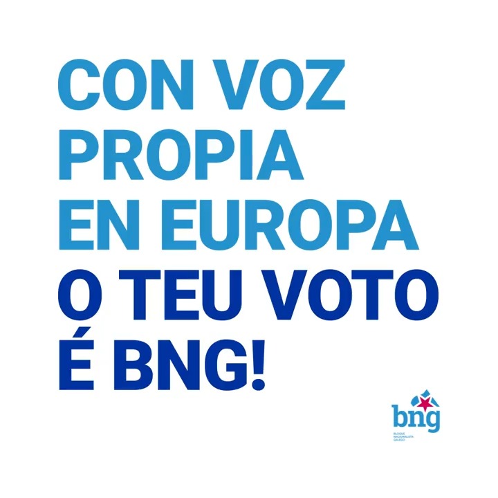 Por Galiza e as causas xustas. Con voz propia en Europa. O teu voto é BNG! #EuConAnaMiranda #AVozGalegaEnEuropa