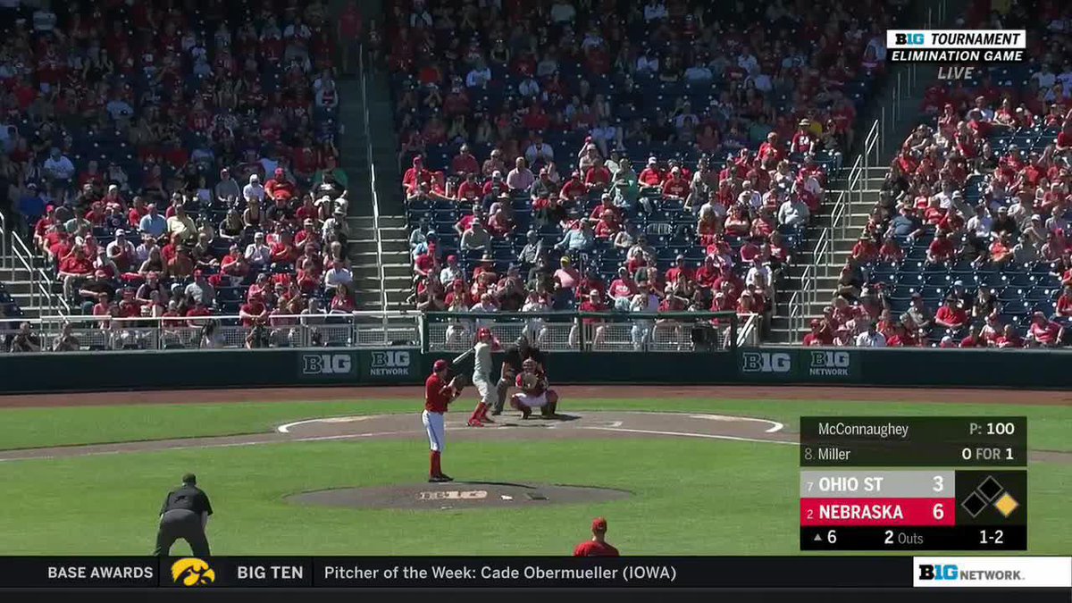 McConnaugh-KKKKKKKKKKK. A career-high 11 Ks for the sophomore.