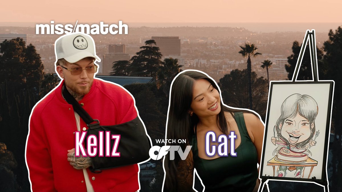 Are Kellz Ness and Cattien Le the perfect match? 💕 Don't miss their blind date on an all-new #MissMatch! 📺 Watch it for free: