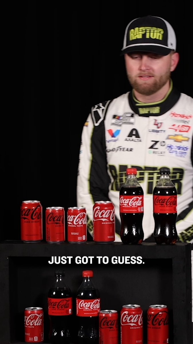 Willy B is built for speed on the track but not for this game. #CocaCola600