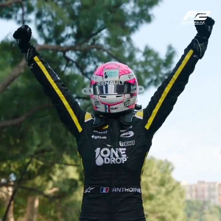 Five years ago today… Anthoine Hubert claimed a magical maiden victory on the streets of Monte Carlo 💖 #AH19