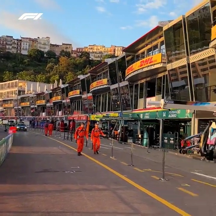 The calm before the storm 🌅 It's qualifying day in Monaco! 🥳 #F1 #MonacoGP