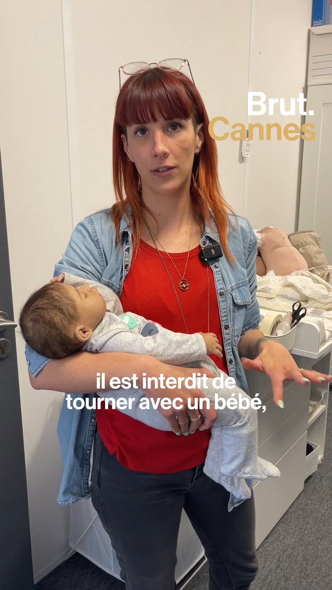 Acteurs et réalisateurs se sont succédés sur le tapis rouge de #Cannes2024. Mais le cinéma, c'est aussi des métiers de l'ombre. Justine, Ondine, Julie et Virginie fabriquent ainsi des répliques de bébés. Un long travail artisanal. Et un résultat bluffant. 😮