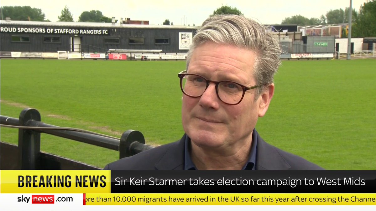 WATCH: 🗳️🔴 Keir Starmer confirms to me Labour will extend voting rights to 16-17 year olds if elected "If you can work, if you can pay tax, if you can serve in your armed forces, then you ought to be able to vote."
