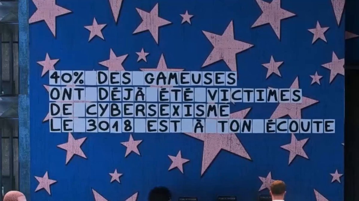 Dans le monde virtuel, 85% des femmes ont déjà été victimes de violences. Dans le cadre de notre initiative #ForGoodConnections nous agissons pour que cela cesse. Découvrez notre Wall Of Change à #VivaTech. 👩