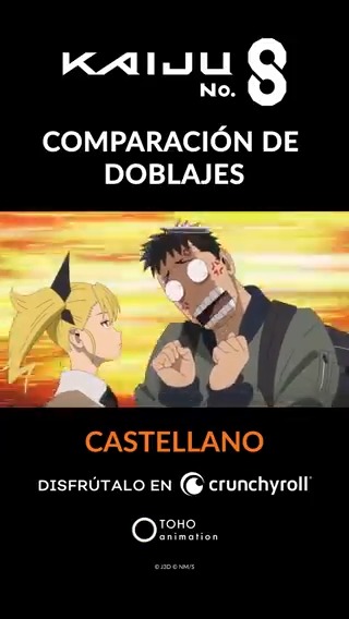 ¡Tener 32 NO es ser viejo! 👴 ¿Alguna vez te has preguntado cómo suena el doblaje de anime en diferentes países? 👀 No te pierdas Kaiju No. 8 cada sábado en Crunchyroll.