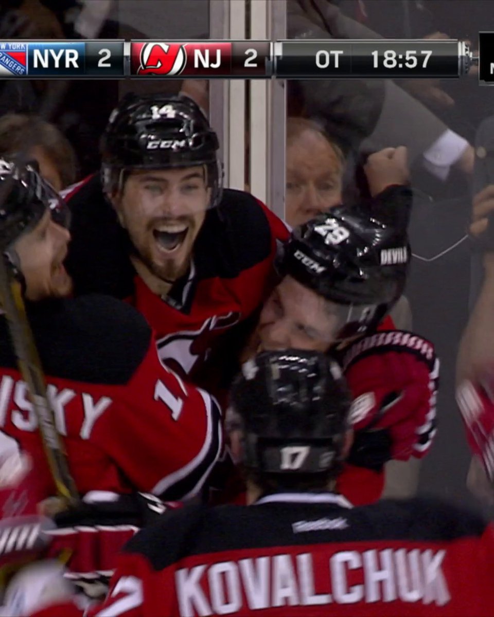 Overtime is one thing. Overtime in Game 6 to send your team to the #StanleyCup Final is a whole other thing... Adam Henrique came up HUGE for his club on this day in 2012. 🗓️: May 25, 2012