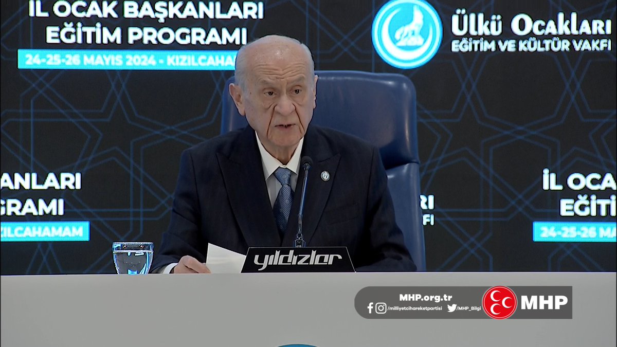 Ülkü Ocakları ve Ülkü Ocaklı kardeşlerim, ihtiyaç olan her anda ortaya çıkarak bayrağı yükseltmiştir. Bu kudret, inanç, yürek ve şuur hepinizde vardır.