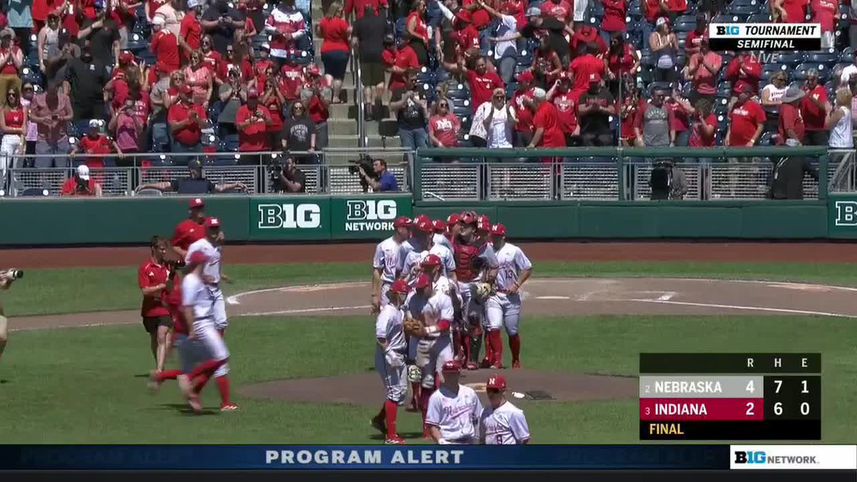 THE HUSKERS ARE STILL DANCING ‼️‼️ #B1GBaseball x Nebraska Baseball