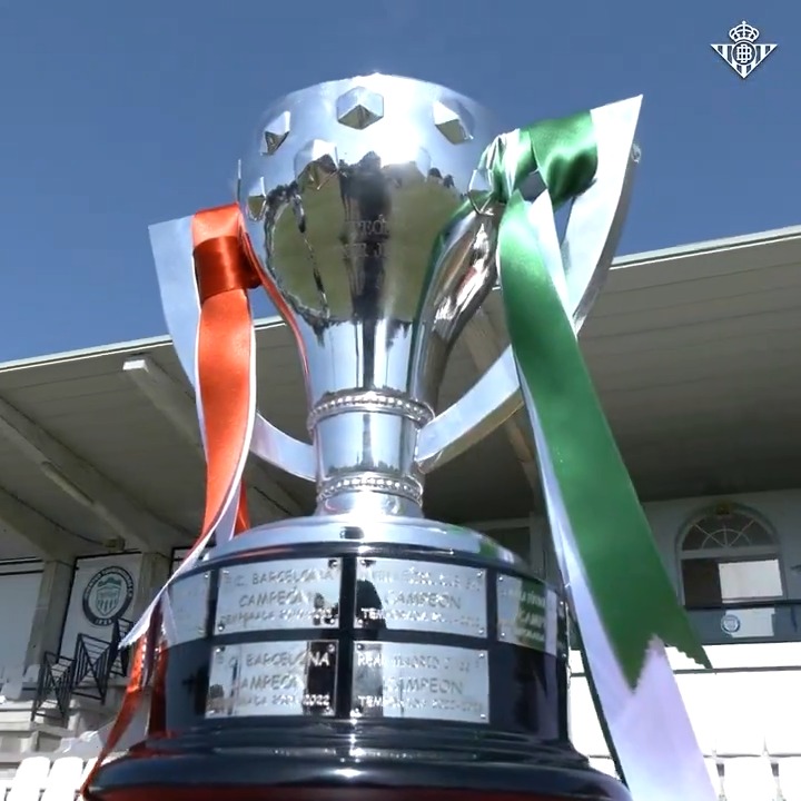 ๐ง ๐๐ Motivaciรณn al 200%. #CopaDeCampeones #CanteraBetis