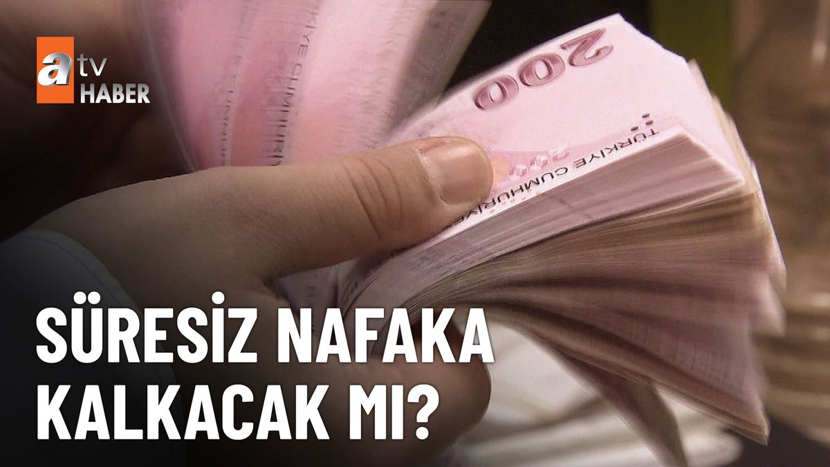 Süresiz nafaka kalkacak mı? Nafakada yeni düzenleme ne zaman? #atvHaber #nafaka #evlilik