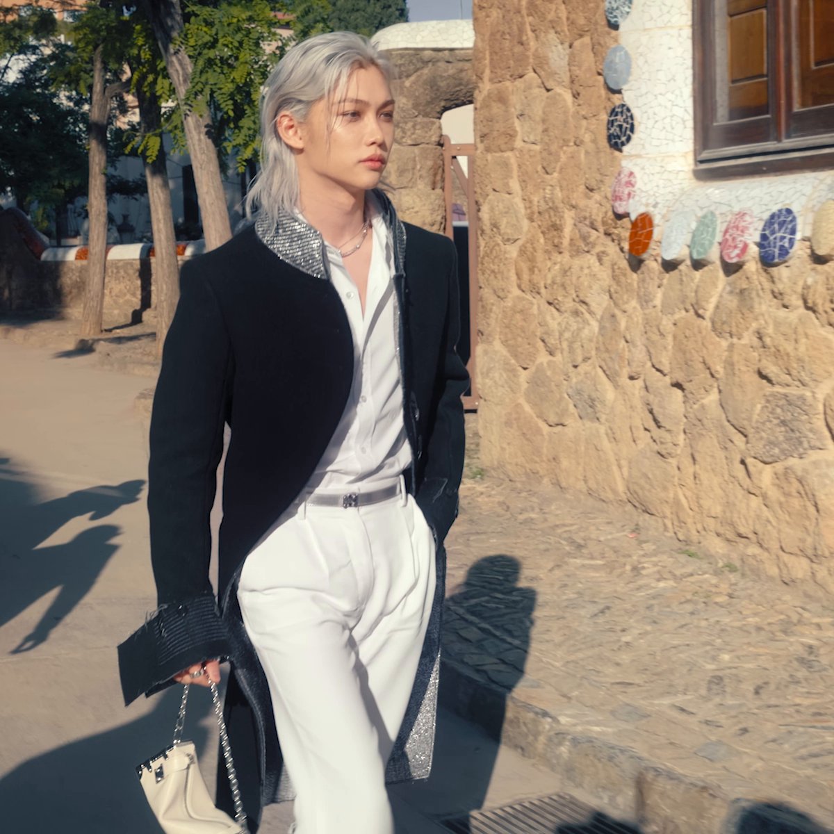 Women's Cruise 2025 Show. #Felix, #Rola, #MinaElHammani, #CynthiaErivo, #ZahoDeSagazan, #StacyMartin, and #ShayMitchell attended Nicolas Ghesquiere’s collection unveiling in Barcelona's Park Güell. Watch the show at #LVCRUISE25 #LouisVuitton