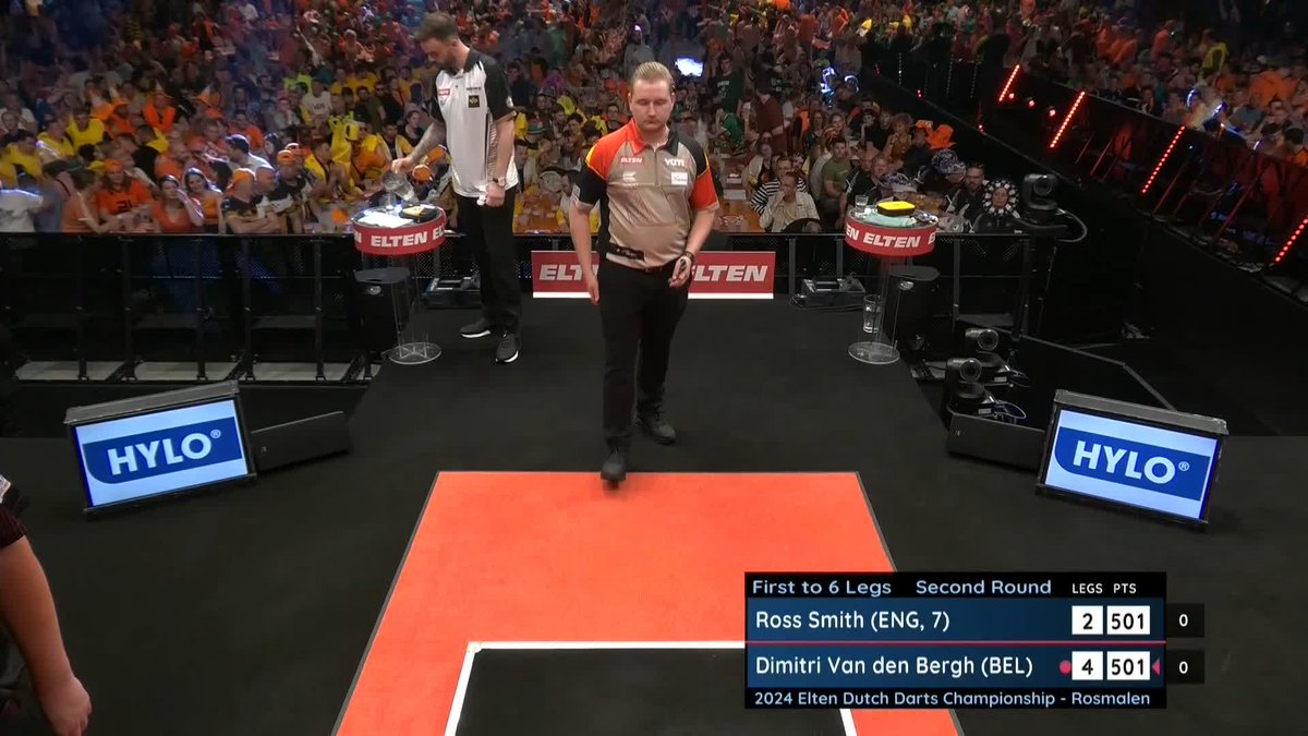 ROSS SMITH HITS A NINE-DARTER! 🚨 PERFECTION HAS BEEN STRUCK IN ROSMALEN! Ross Smith pins D18 for a majestic nine-darter from absolutely nowhere! 📺 | #ET7 R2