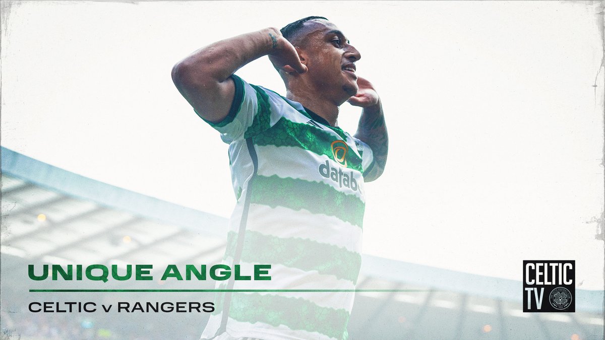 😍 Enjoy the Unique Angle of Adam Idah's 90th minute winner which sealed the Double for Celtic! 💚 #CelticFC🍀🏆🏆