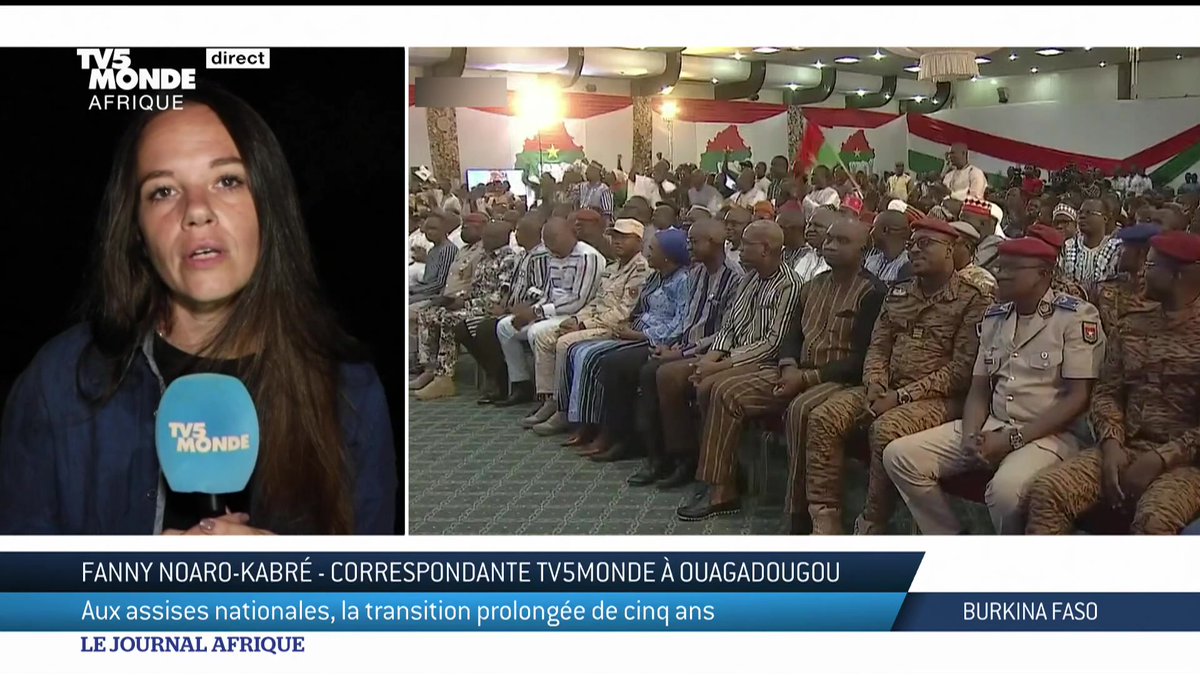 Il aura fallu moins de 24h pour ouvrir et conclure les assises nationales au #Burkina Faso. Les participant ont adopté ce samedi une charte permettant, entre autres, au régime de rester 5 ans de plus à la tête du pays. Le point avec notre correspondante Fanny Noaro-Kabré.