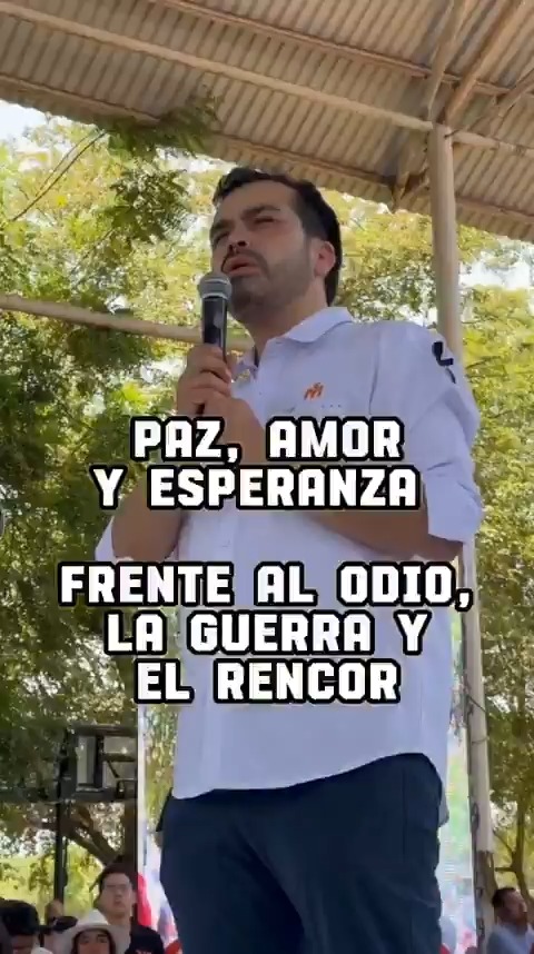 Reanudamos campaña. Y lo hacemos con un mensaje muy claro: