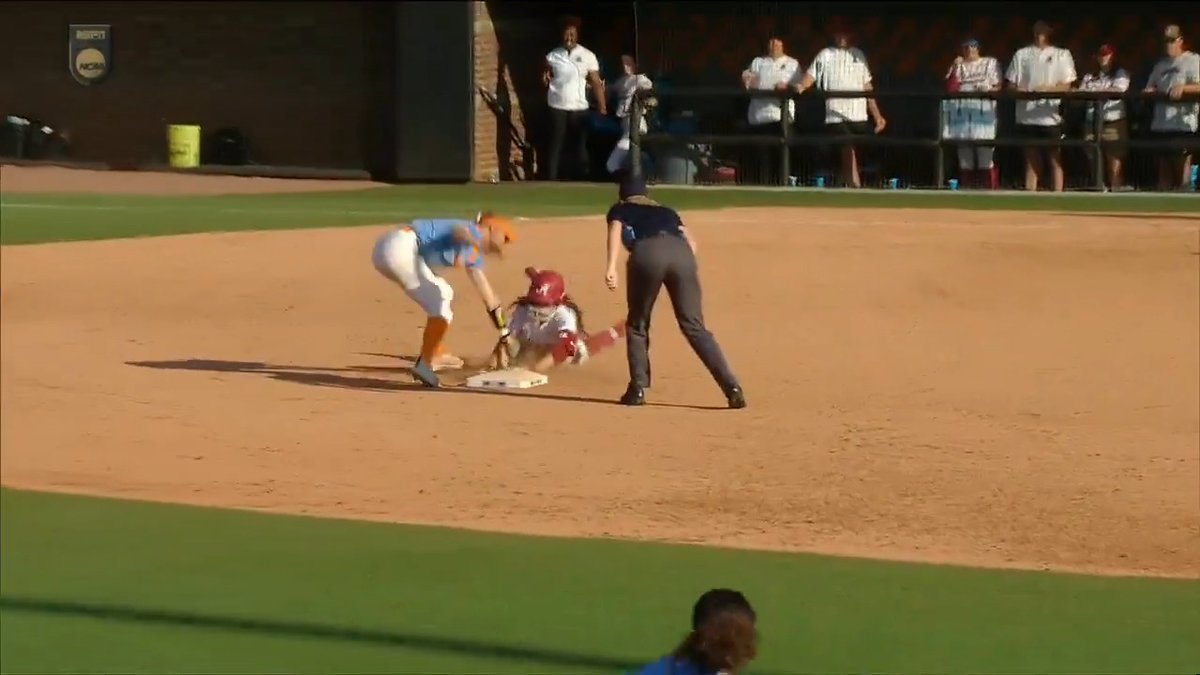 Vol defense PUTTING ON A CLINIC 🟠 #RoadToWCWS x 🎥ESPN / Tennessee Softball