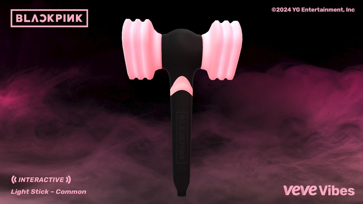 Waitlist is now open! Get a closer look at all four 3D digital collectibles of BLACKPINKOFFICIAL's Light Stick! Drops in Waitlist blind box format on Sun, 26 May at 8AM PT / 12AM KST