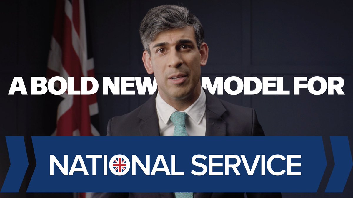 Opportunity. Community. Security. This is why I would introduce a bold new model of National Service 👇
