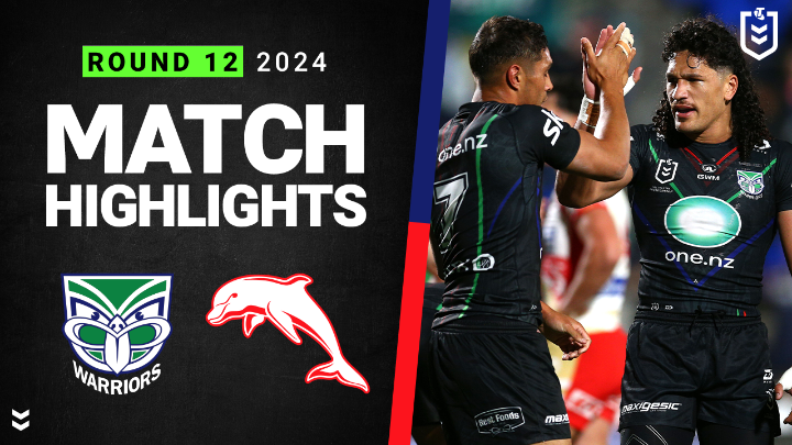Match Highlights 🎥 - #NRLWarriorsDolphins The Warriors once again defied injuries to several key stars to down the Dolphins 24-20.