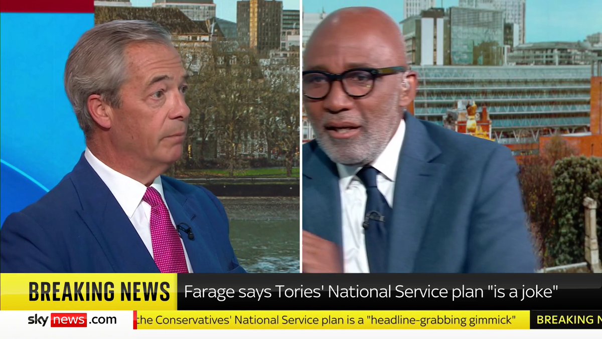 "We have a growing number of young people in this country who do not subscribe to British values... We see them on the streets of London every Saturday" - Nigel Farage MP "Are we talking about Muslims here?" - Trevor Phillips "We are" - Nigel Farage MP